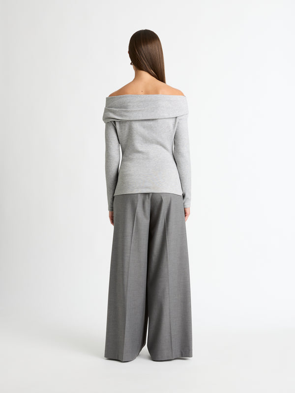 COZY KNIT TOP SILVER BACK IMAGE