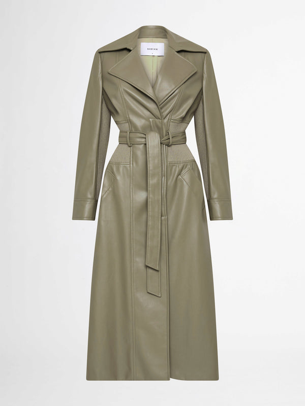 GIANNI TRENCH SAGE GHOST IMAGE