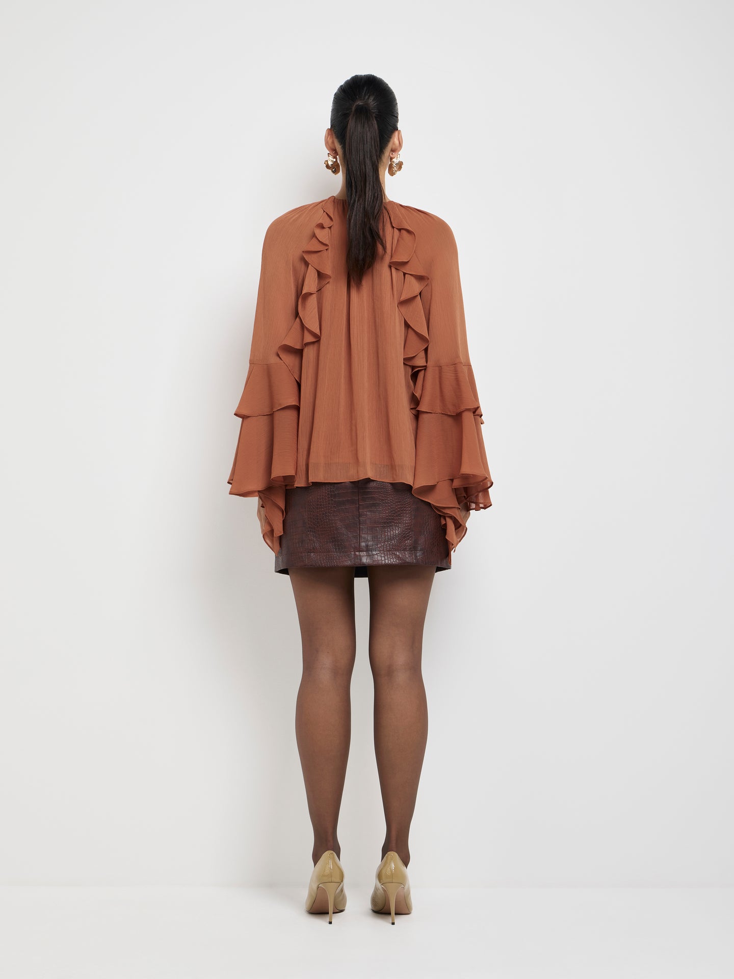 Clara Shirt - Orange
