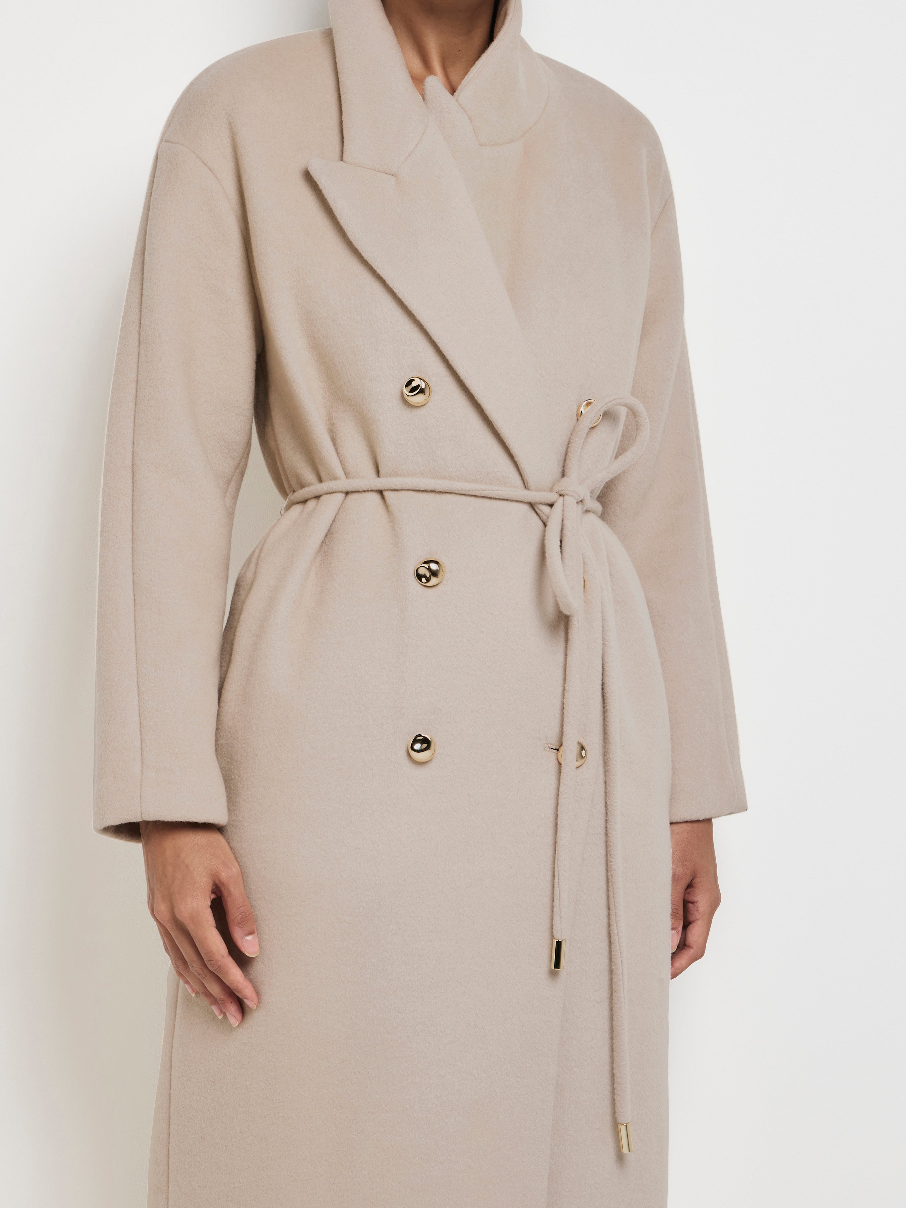 TAMIKA COAT CREME S