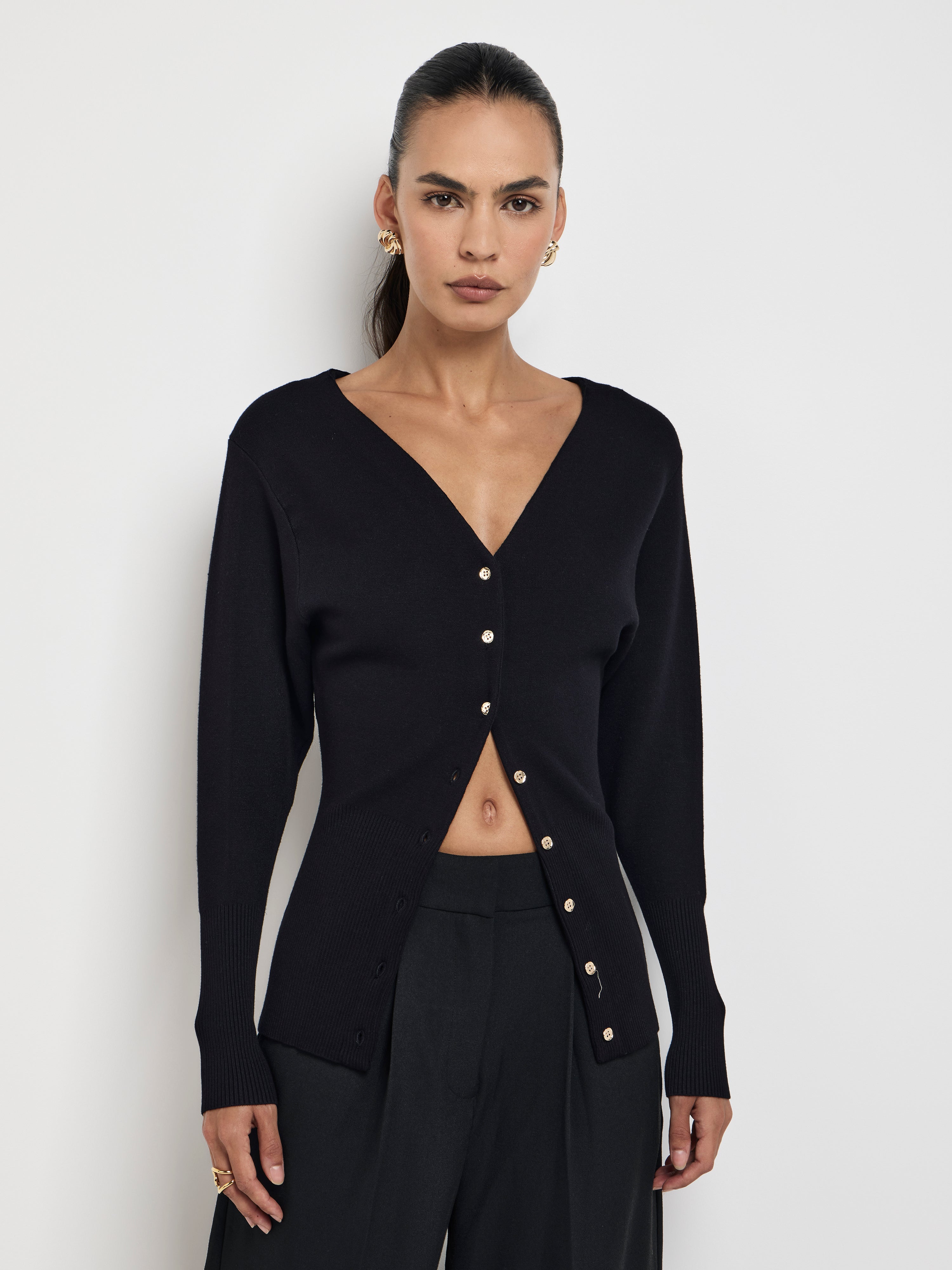 THE SHISHIKUI Cardigan / BLACK【試着のみ】 THE SHISHIKUI購入品♡ | LEE
