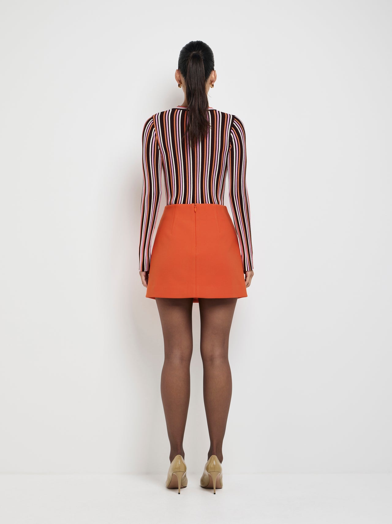 Mini Skirt - Tangerine main image 0