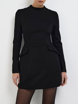 Alora Black Blazer Mini Dress