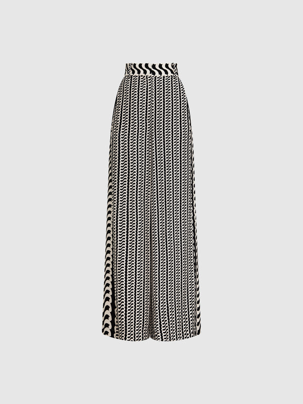 SHEIKE Essie Pant Geo Print 1007885 Ghost Image