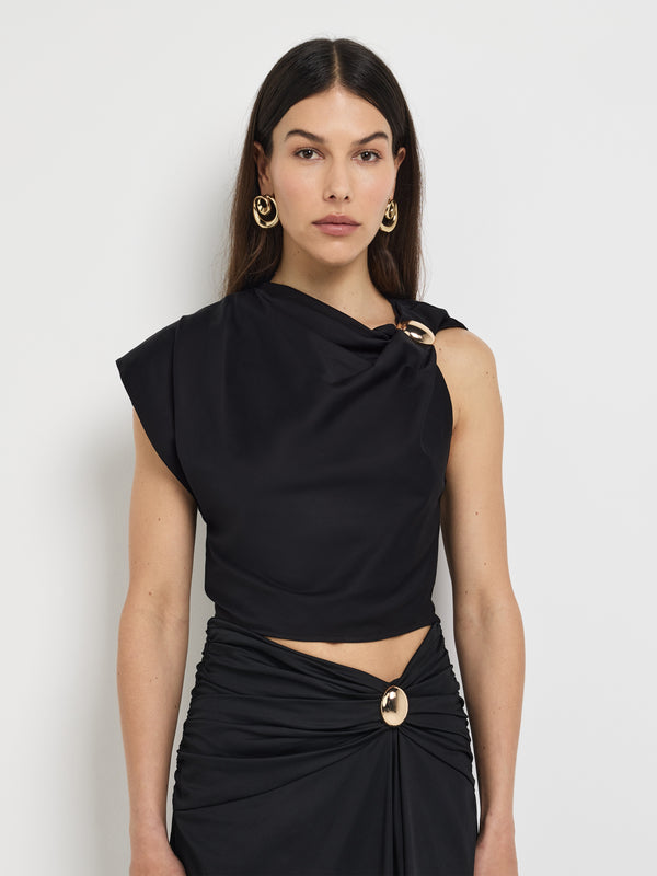 Size6 SHEIKE Olivia Top Black 1007889 Detail Image