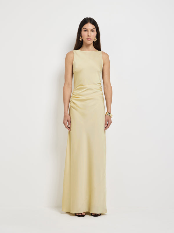 SHEIKE Sofia Gown Lemon 1007902 Front Image Styling