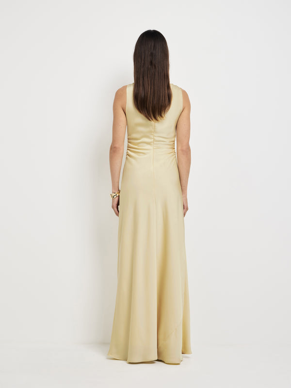 SHEIKE Sofia Gown Lemon 1007902 Back Styling Image