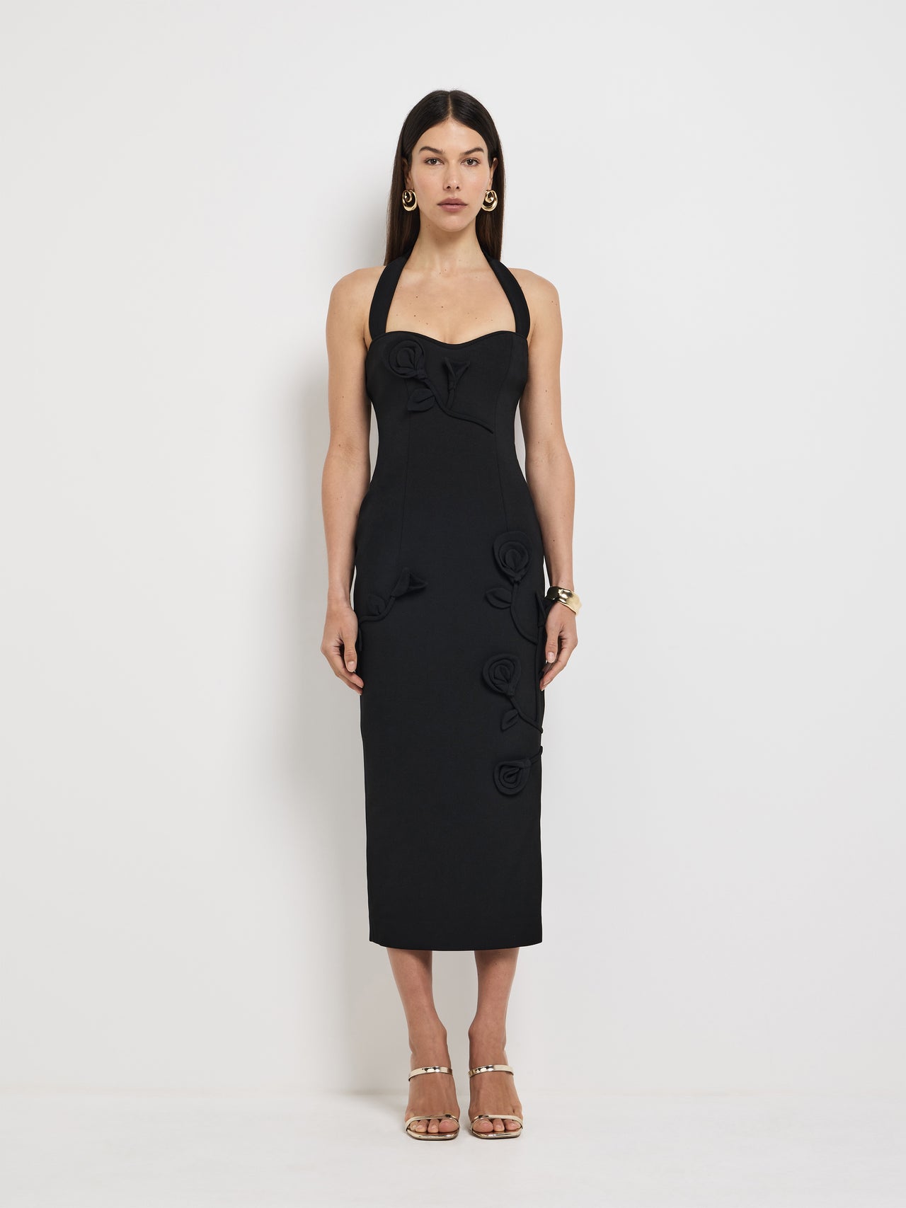 Maya Midi Dress Olive