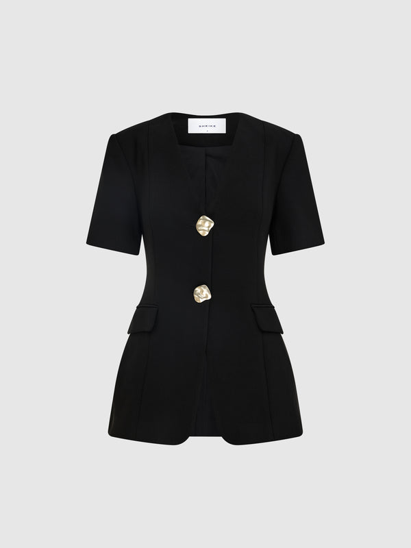 SHEIKE Luna Blazer Black 1007907 Ghost Image