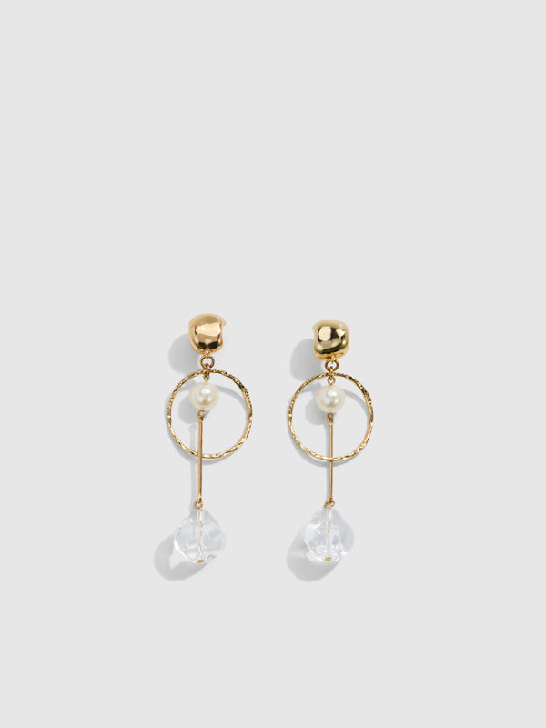 SHEIKE Helena Earrings Gold 1007950 Ghost Image