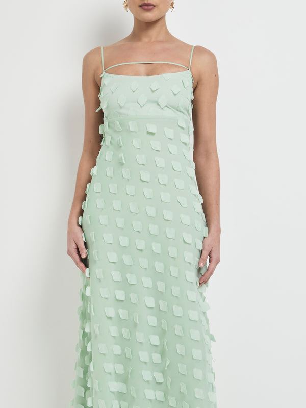 SHEIKE Escape Maci Dress Avocado 1007961 Close Up Image