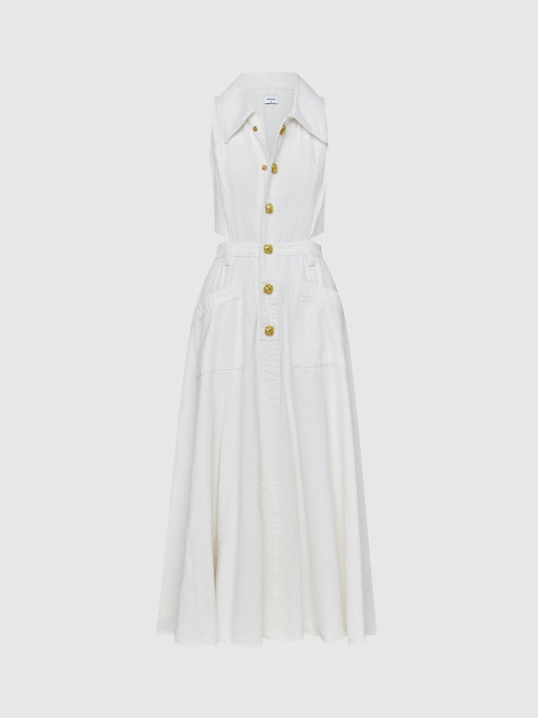 SHEIKE Maeve Denim Dress White 1007976 Ghost Image