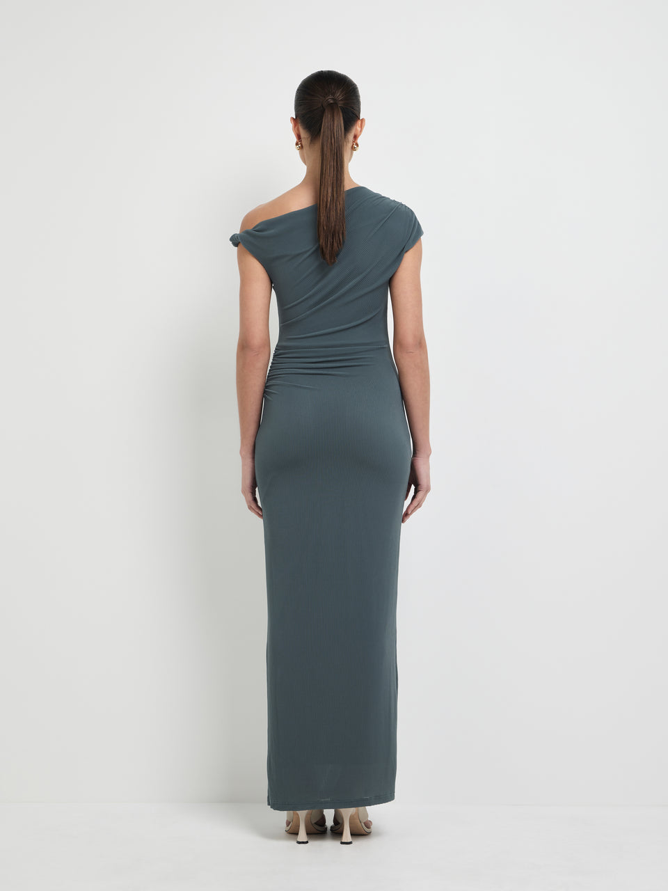 SABINE MESH MIDI DRESS