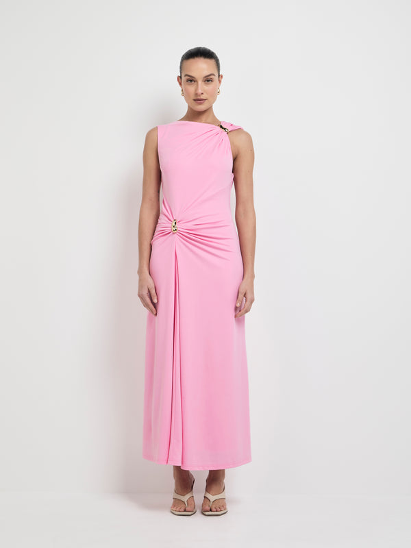Size8 SHEIKE Xanthe Maxi Dress Pink 1007980 Front Image