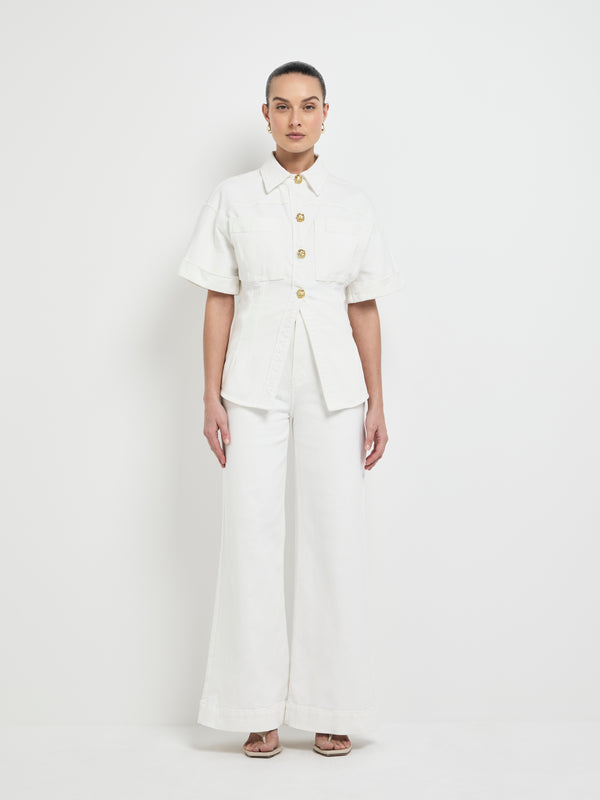 SHEIKE Esme Shirt White 1007984 Front Image