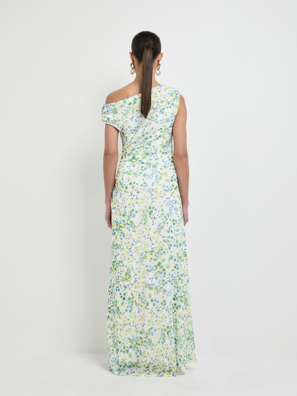 SHEIKE Lily Mesh Dress Floral 1007985 Size8 Back Image