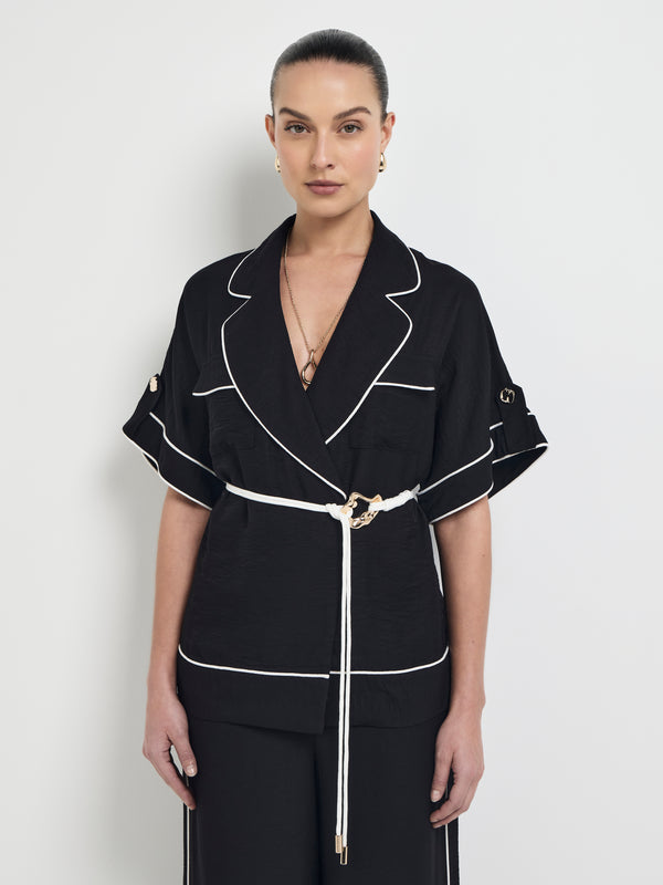 Size8 SHEIKE Alexia Shirt Black 1007998 Detail Image
