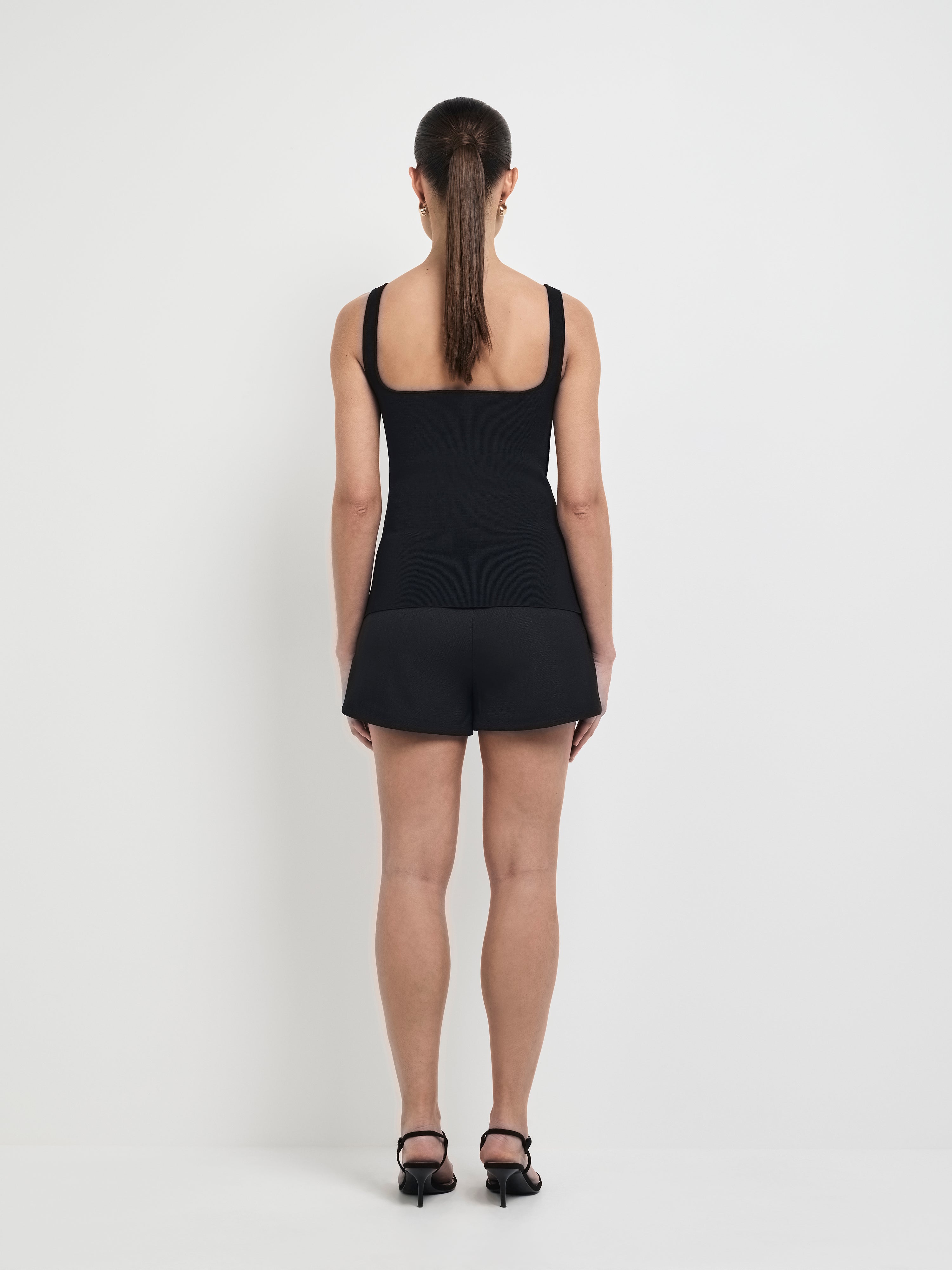 Nicolette Knit Top Black | Basic Cami | SHIEKE – SHEIKE