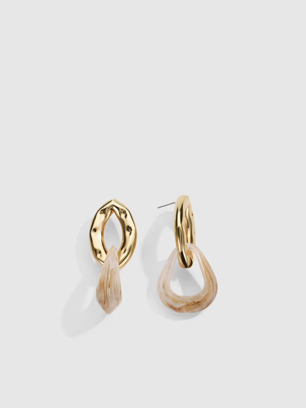 SHEIKE Monaco Earrings Gold 1008040 Detail Ghost Image