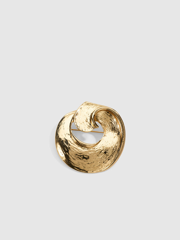 SHEIKE Alexia Brooch Gold 1008042 Ghost Image