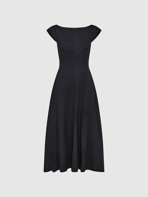 SHEIKE Amelie Midi Dress Black 1008046 Ghost Image