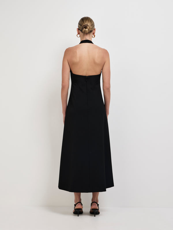SHEIKE Shai Maxi Dress Black 1008053 Back Image