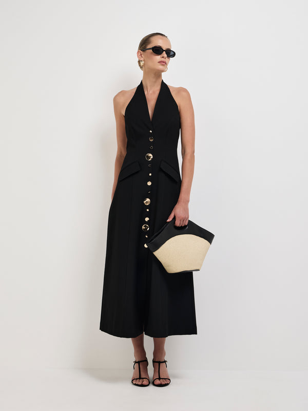 SHEIKE Shai Maxi Dress Black 1008053 Styled Image