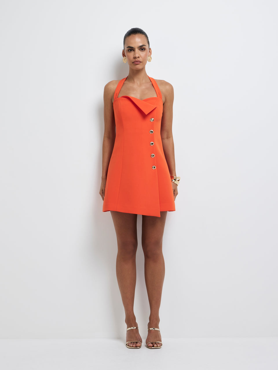 Elle Mini Dress Orange
