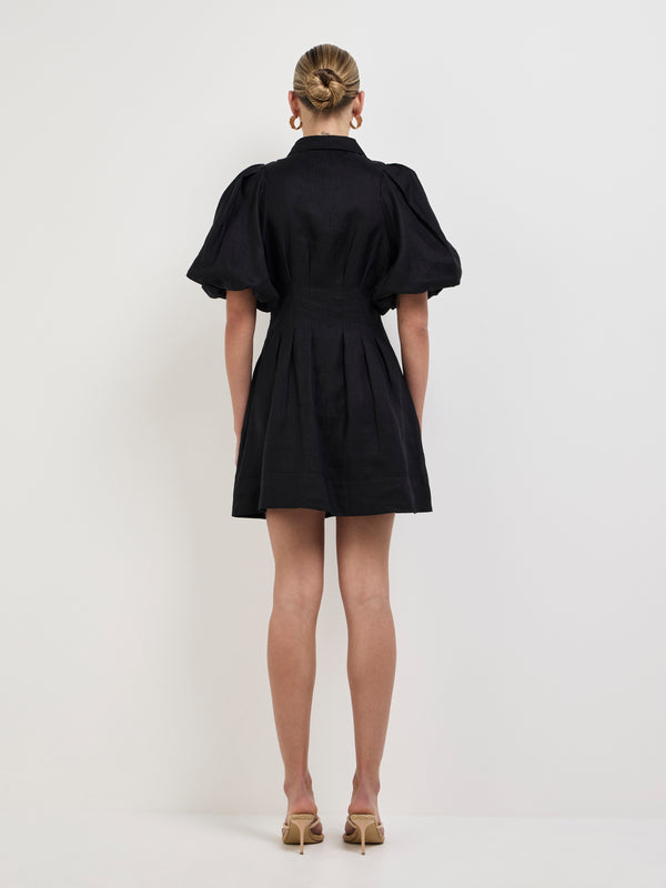 SHEIKE Elisa Mini Dress Black 1008068 Size 8 Back Image