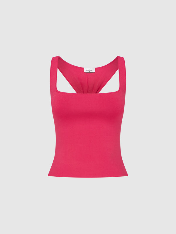 SHEIKE Leilani Top Raspberry 1008090 Ghost Image