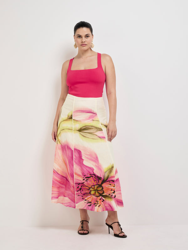 Size12 SHEIKE Leilani Top Raspberry 1008090 Front Image