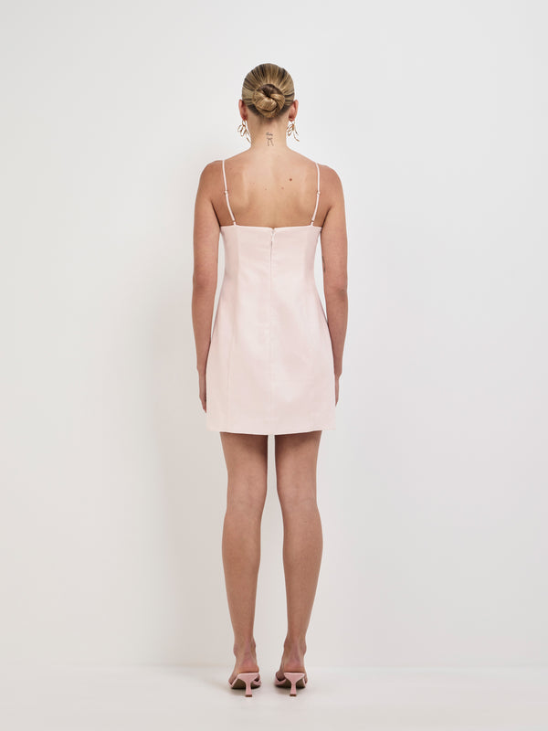 SHEIKE Floral Embroidered Dress Pink 1008106 Back Image