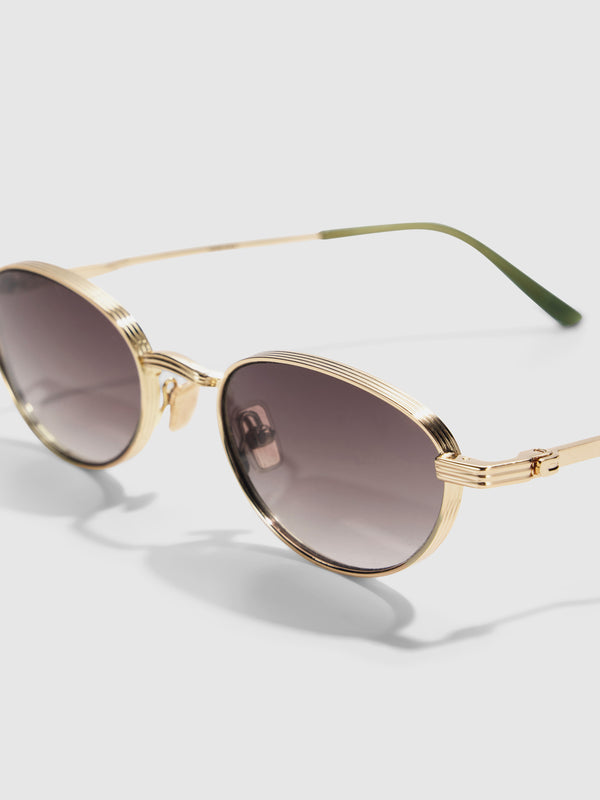 SHEIKE Sienna Sunglasses Gold 1008117 Side Ghost Image