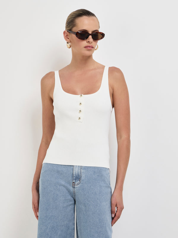 Size8 SHEIKE Tate Knit Top White 1008147 Detail Image