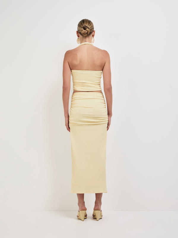 SHEIKE Olivia Skirt Yellow 1008153 Back Image