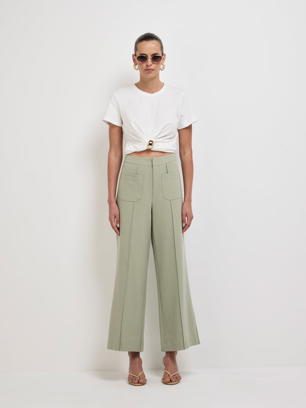 SHEIKE Harper Pant Sage 1008162 Front Image