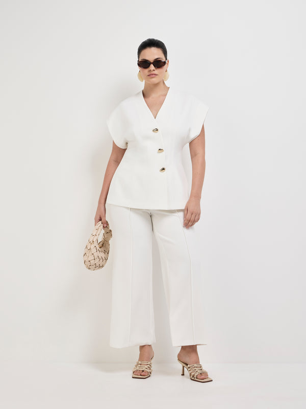 Size12 SHEIKE Harper Shirt White 1008167 Front Image