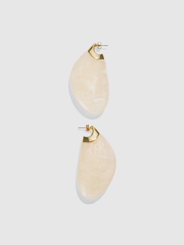 SHEIKE Harper Earrings Cream 1008169 Detail Ghost Image