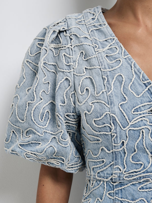 SHEIKE Haris Mini Dress Blue 1008183 Detail Image