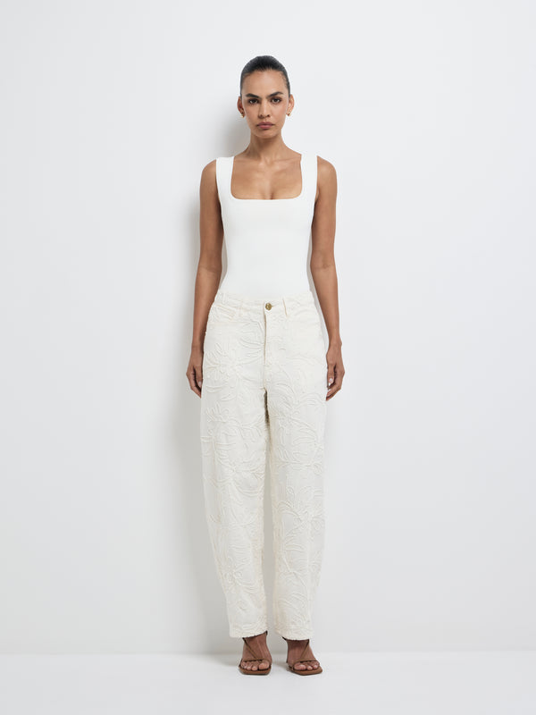 SHEIKE Masie Jean Ivory 1008185 Front Image