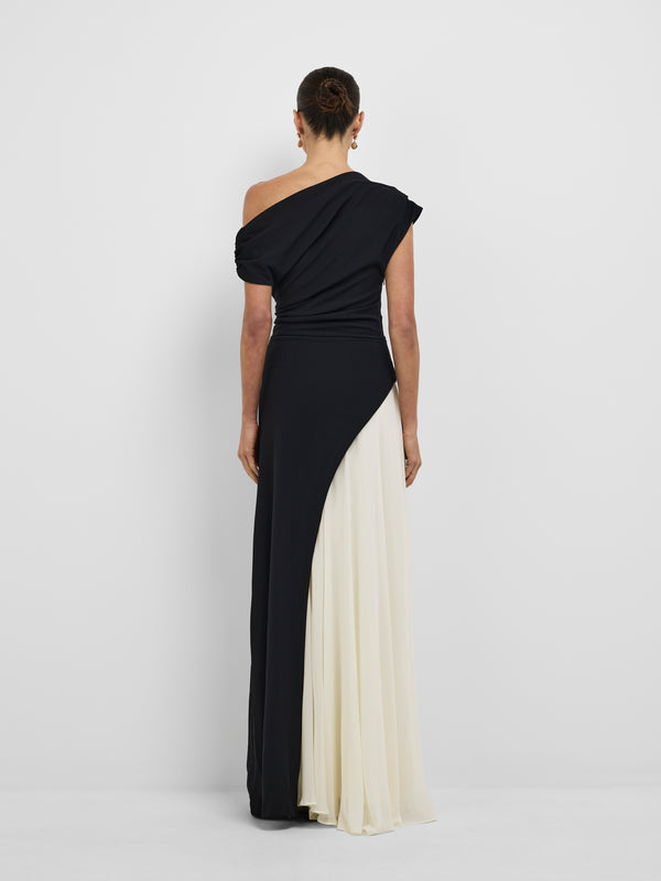 CELINE MAXI DRESS, back view