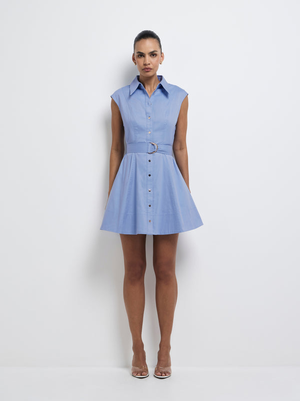 Size8 SHEIKE Samantha Mini Dress Blue 1008197 Front Image