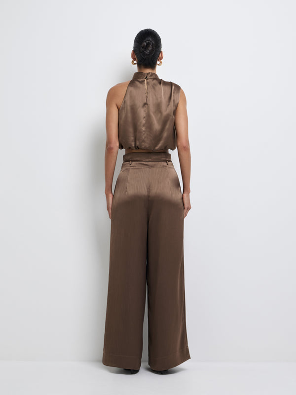 SHEIKE Grace Top Chocolate 1008203 Back Image