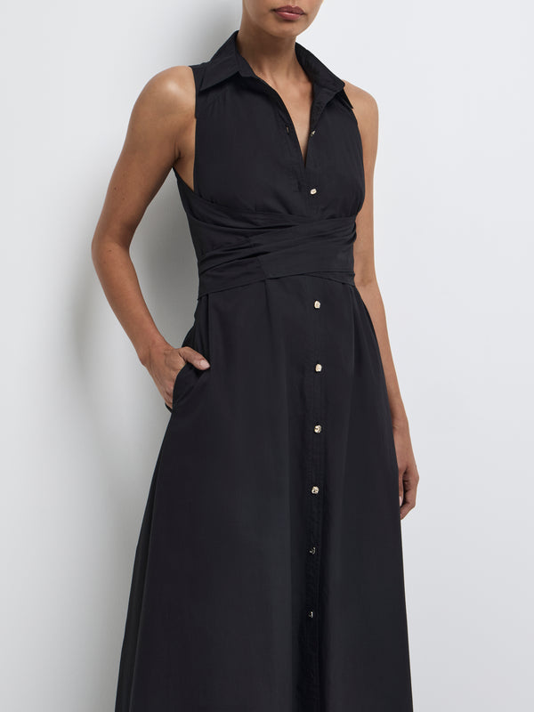 SHEIKE Cecilia Midi Dress Black 1008211 Detail Image
