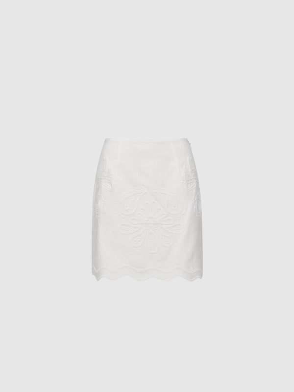 SHEIKE Aphrodite Skirt White 1008224 Ghost Image