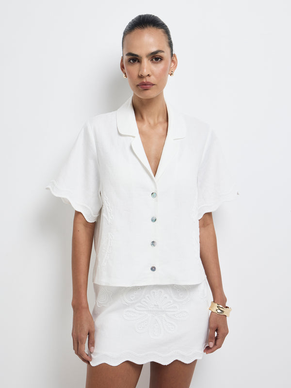 Size8 SHEIKE Aphrodite Shirt Embroidery 1008229 Detail Image