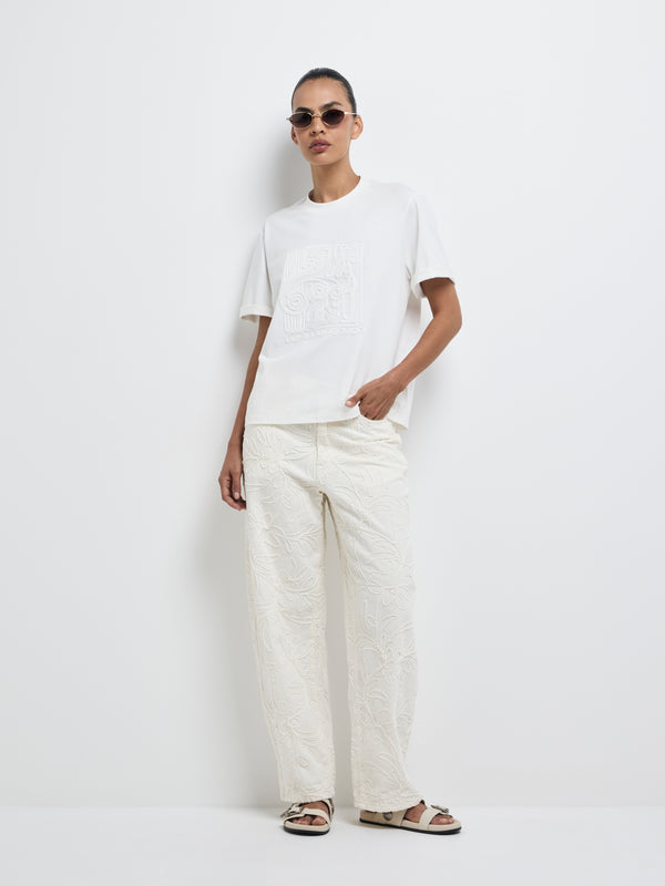 SHEIKE Masie Jean Ivory 1008185 Front Image