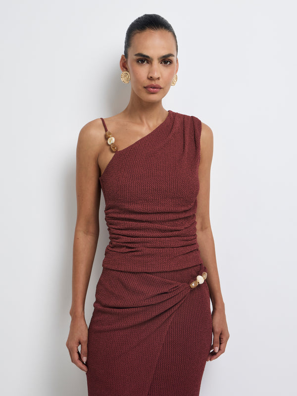 Size8 SHEIKE Aurora Top Wine 1008232 Detail Image