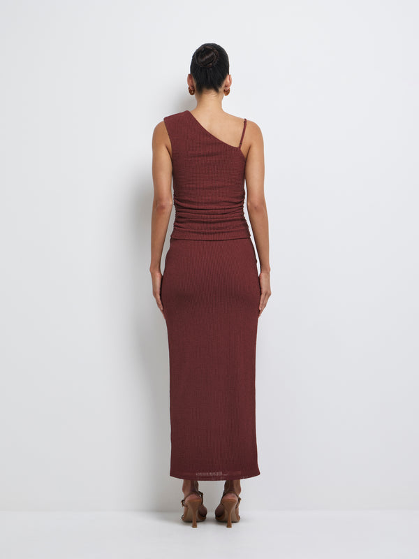 SHEIKE Aurora Top Wine 1008232 Back Image