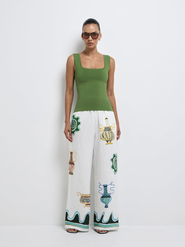 SHEIKE Kaia Top Green 1008234 Front Image